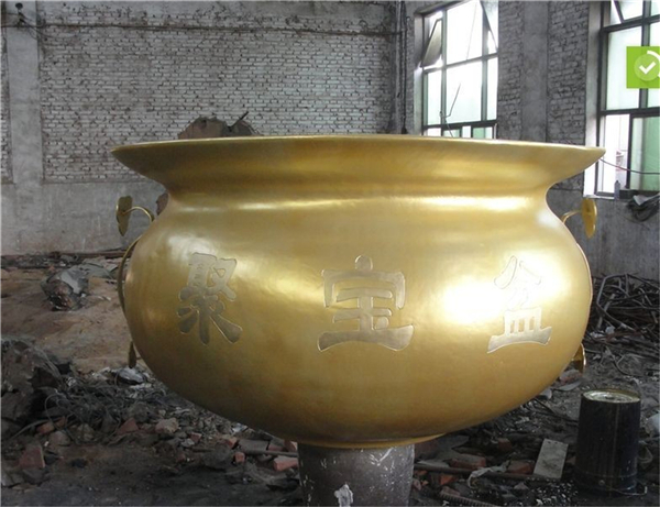 黄铜铸造铜缸