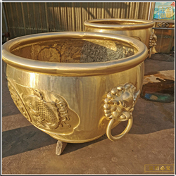 大号景区铜缸铸造