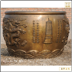 定制铸造龙泉寺铜缸